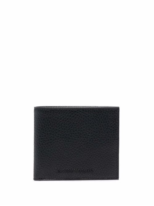 Portafoglio uomo Emporio Armani bi-fold nero EMPORIO ARMANI | Y4R167Y068E80001